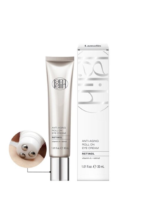 LAMELIN АНТИВОЗРАСТНОЙ КРЕМ ДЛЯ ВЕК С РЕТИНОЛОМ ANTI-AGING ROLL ON EYE CREAM RETINOL EYE CREAM 9414