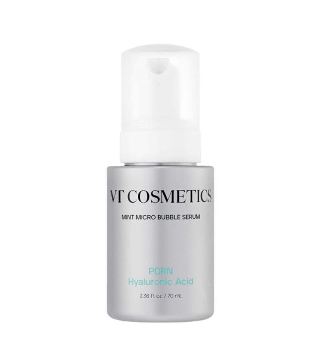 VT COSMETICS ПУЗЫРЬКОВАЯ СЫВОРОТКА С ПДРН PDRN HYALURONIC MINT MICRO BUBBLE SERUM 9440