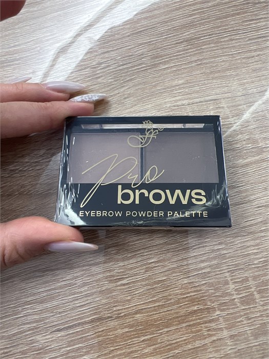 Тени для бровей pro brows fleury тон 1 9516