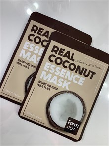 Увлажняющая тканевая маска с экстрактом кокоса Farmstay real coconut essence mask d5c6af1b-0778-4601-910e-d2797d77aa3a