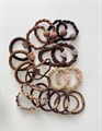 Резинки для волос коричневые 00336 - фото 19404 Резинки для волос коричневые 00336 - фото 19404